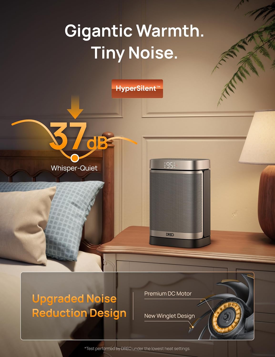 DREO DR-HSH004 Space Heater 1500W