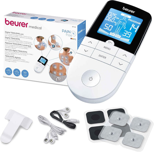 Beurer EM 49 3-in-1 Digital TENS EMS Massage Device