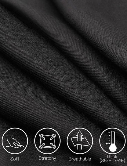 Tapata Women's High-Waist Stretchy Bootcut Pants – Office Ready Dress Trousers