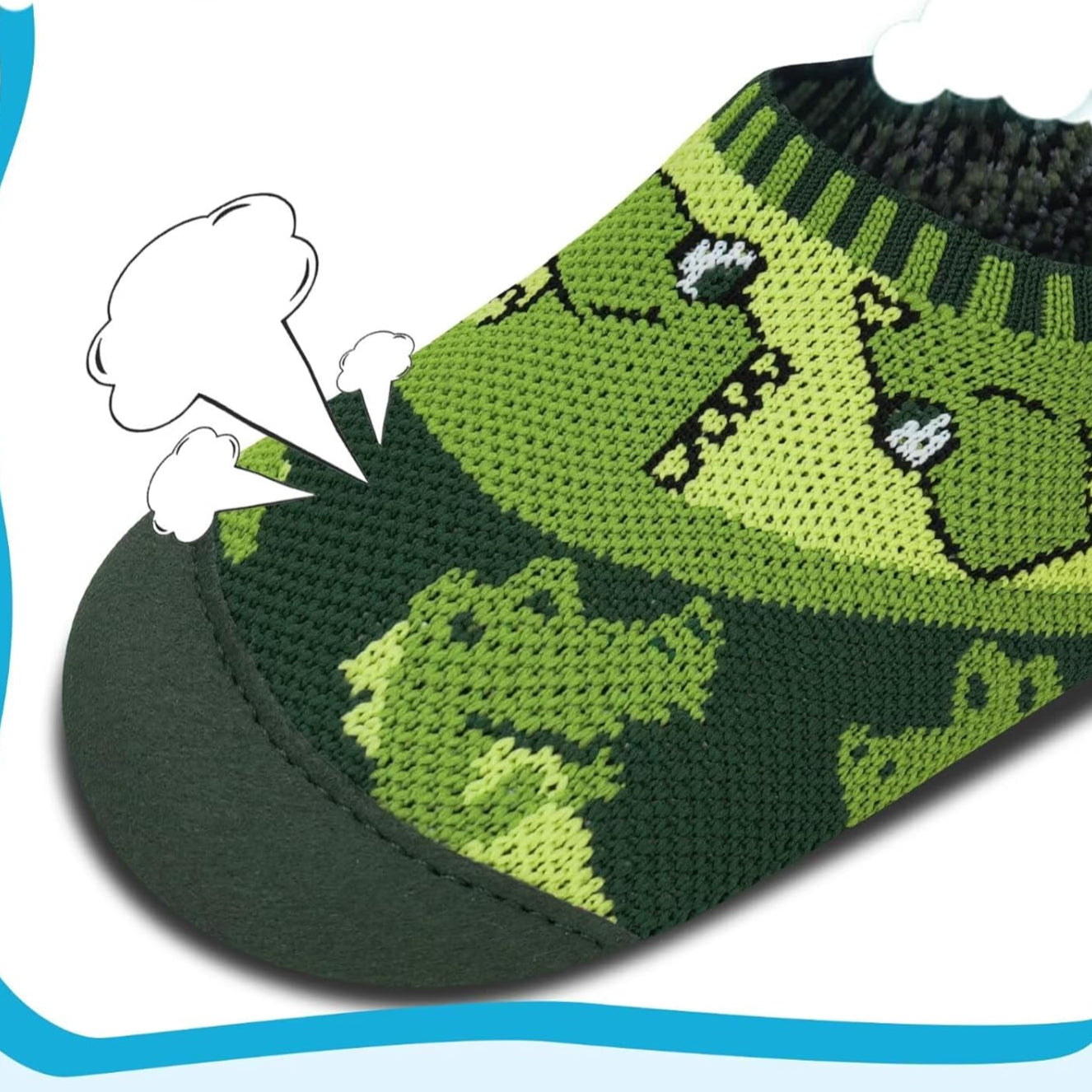 Kyopp Kids Barefoot Non-Slip Slippers for Boys and Girls