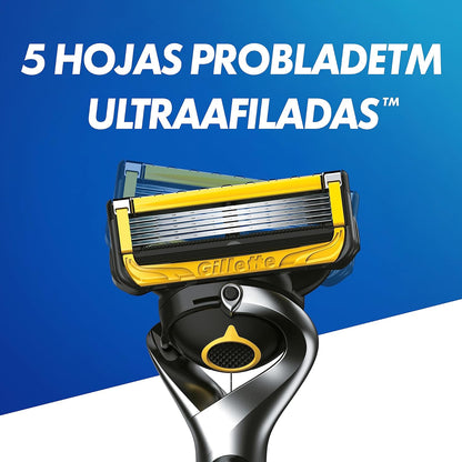 Gillette ProShield 9-Blade Razor with FlexBall Skin Protection