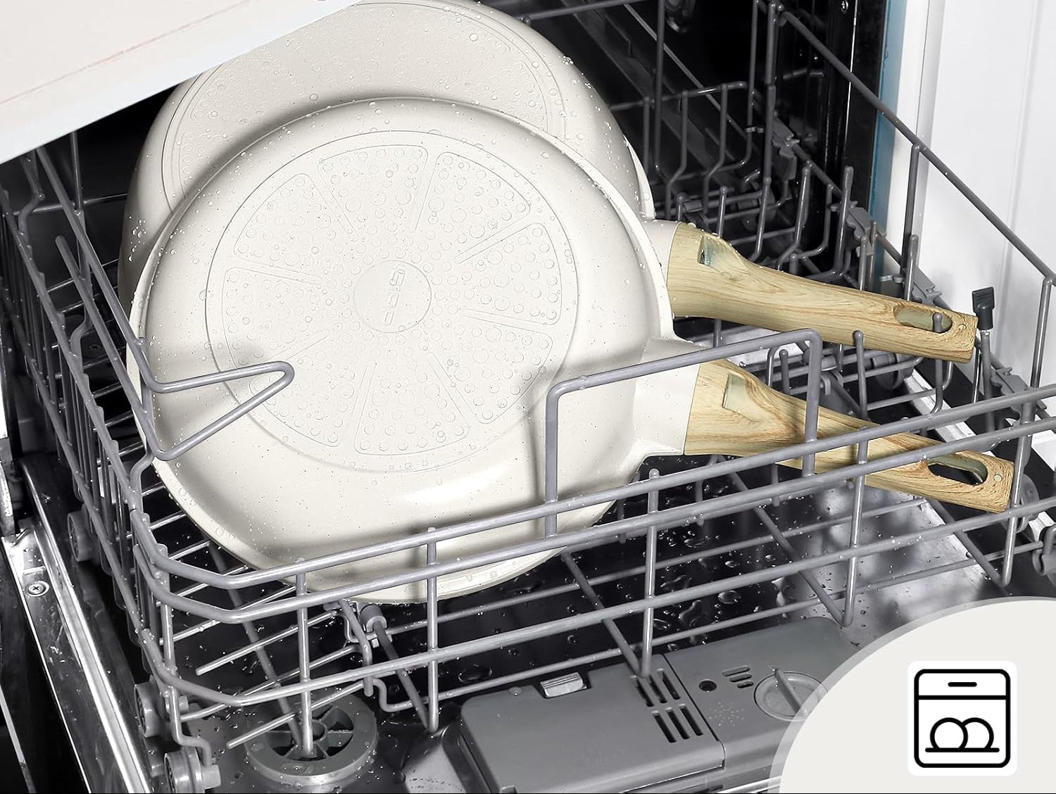 GiPP 17-Piece Nonstick Cookware Set with Aluminum Pans