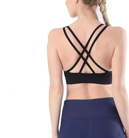 As Fairy High Support Wireless Strappy Sports Bra - Gomix Brands Outlet