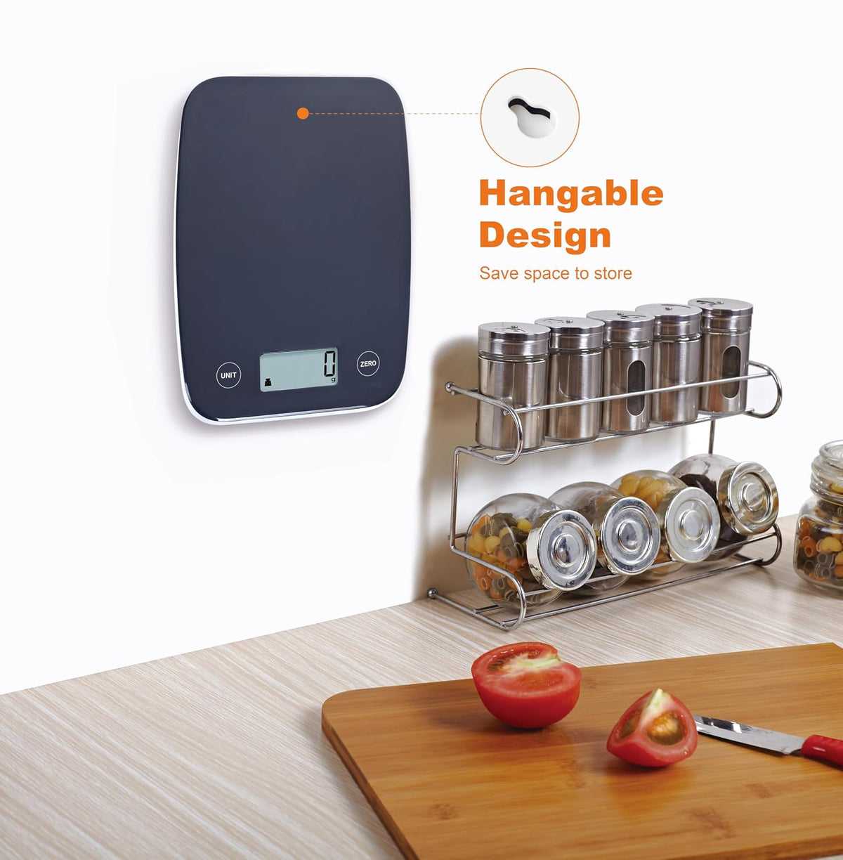 GRIFEMA GA2004 Digital Kitchen Scale 1g-5kg Blue