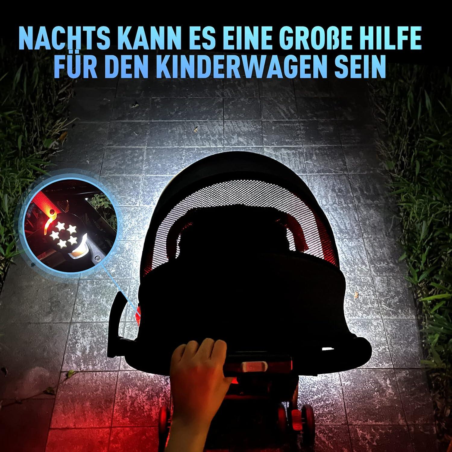 Amteker Rechargeable Pram Light with 12 LED Pro - Gomix Brands Outlet
