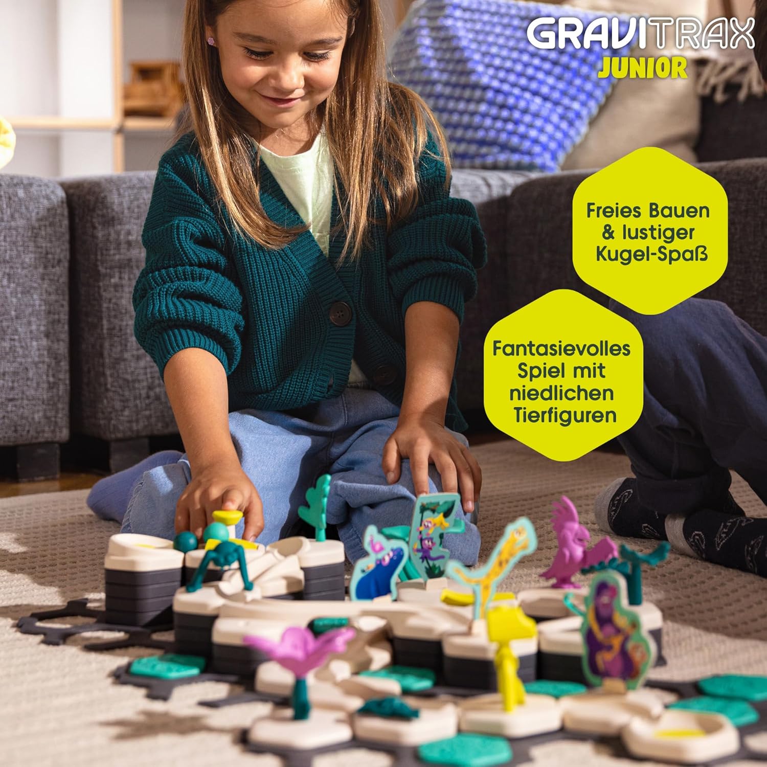 Ravensburger GraviTrax Junior Jungle Eco Marble Run Set