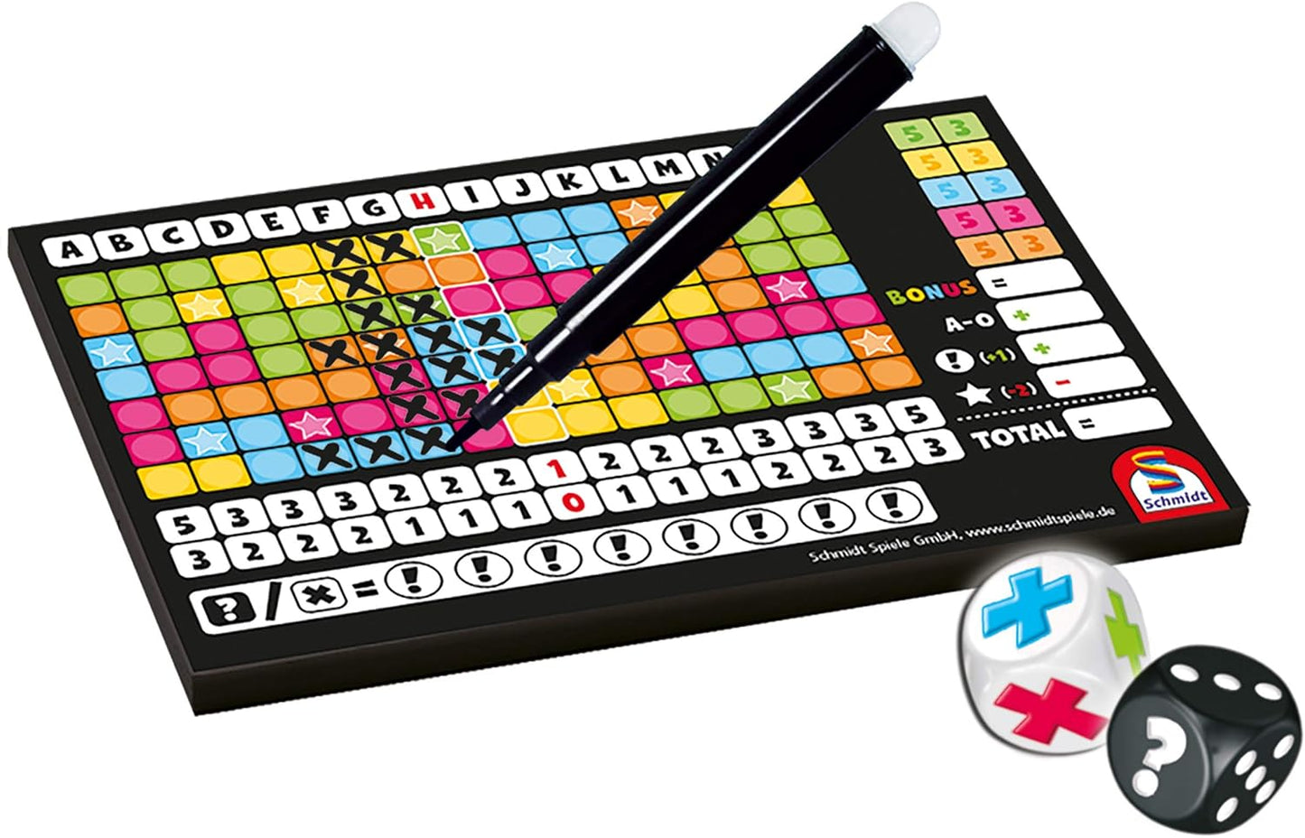 Schmidt Nochmal Dice Game – Colorful Quick Play for Families