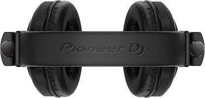 Pioneer hdj-x5 Black Circumaural Head-band Headphone top view