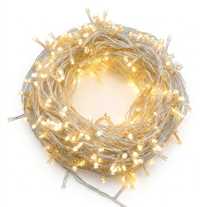 SHATCHI LED Fairy Lights Mains Operated 8 Modes