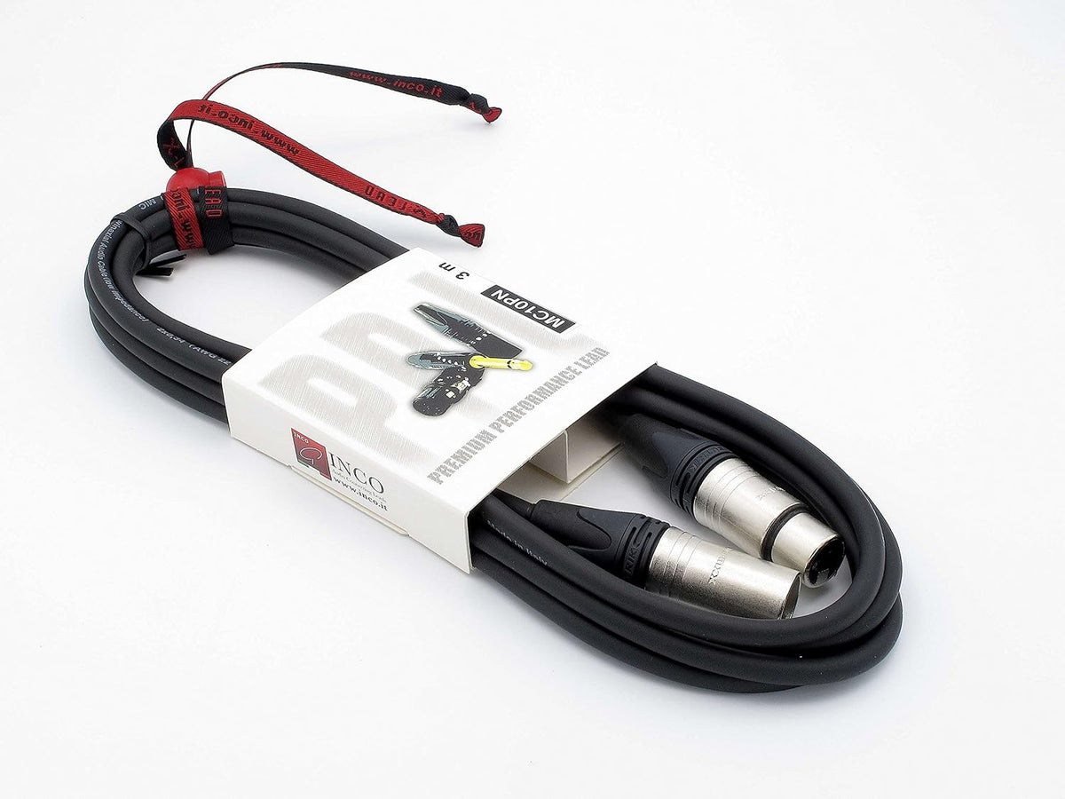 X-LEAD MC10PN030BK Platinum Series Microphone Cable Black 3m