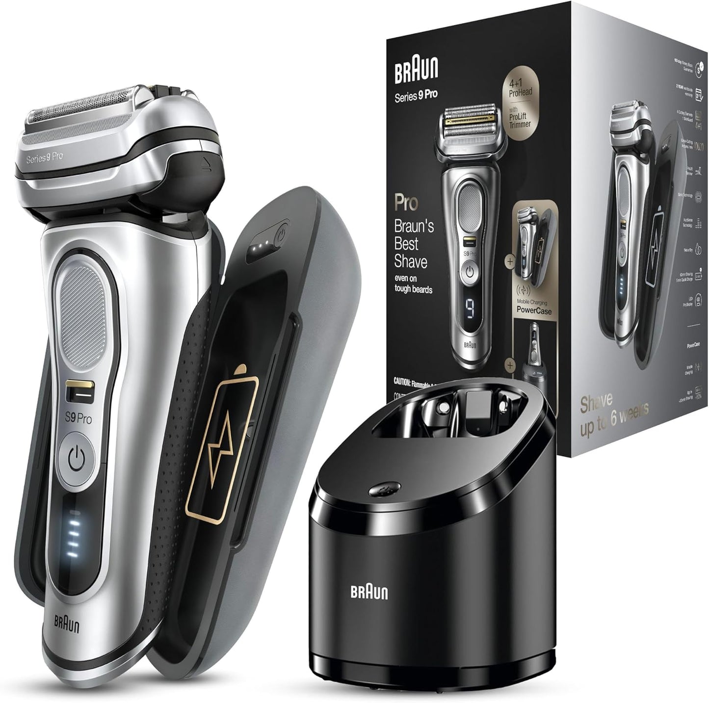 Braun Series 9 Pro Premium Wet/Dry Electric Shaver 9477cc