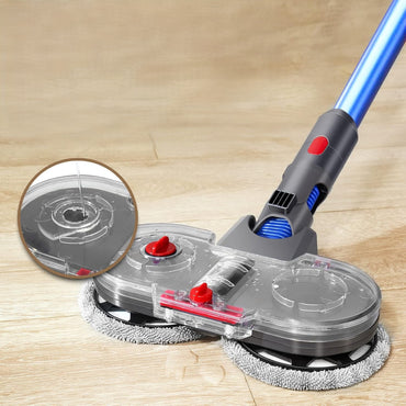 Mop Attachment Vacuum Cleaner with Removable Water Tank and 6 Washable Mops