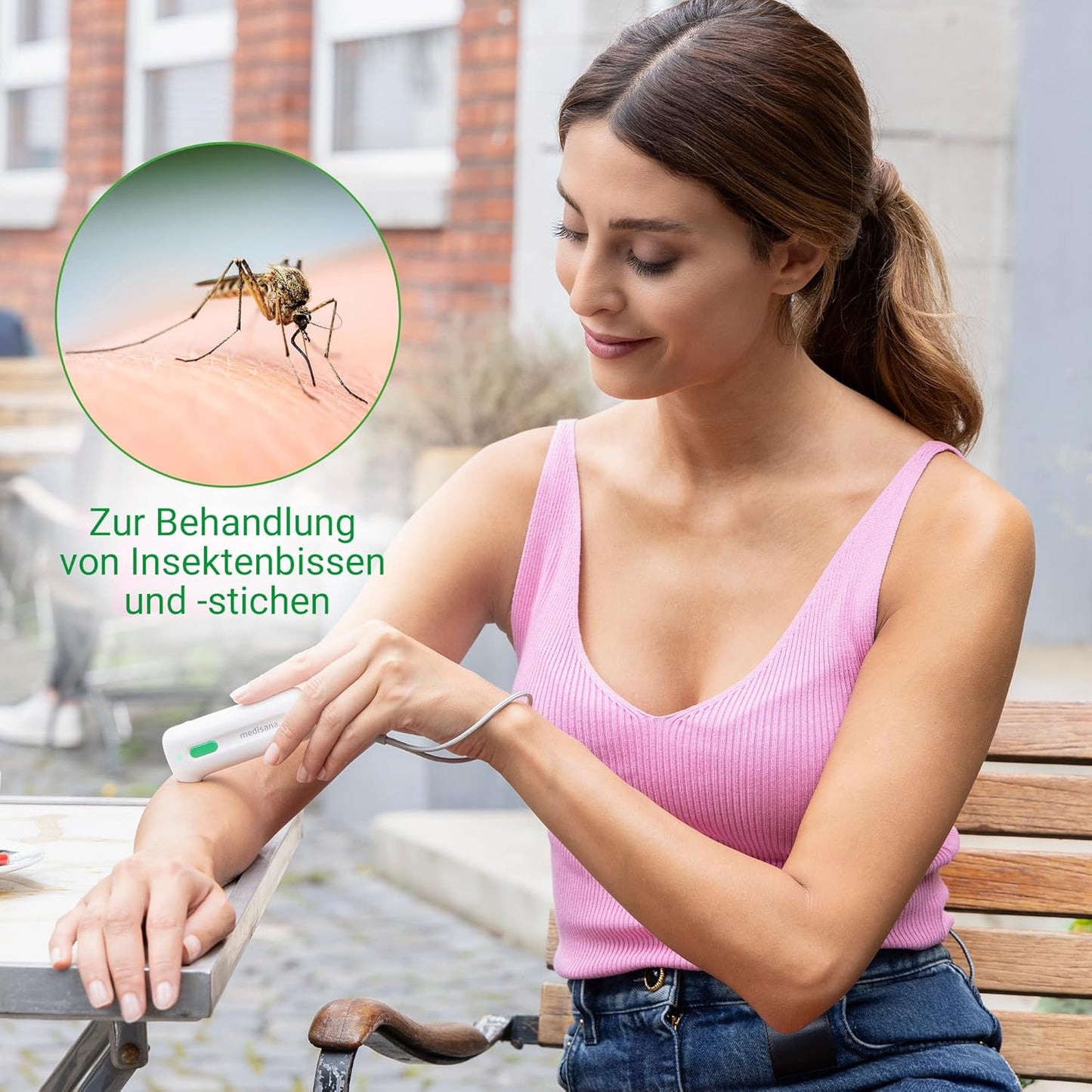 Medisana IB 100 Insect Bite Healer Compact Heat Pen for Fast Itch Relief