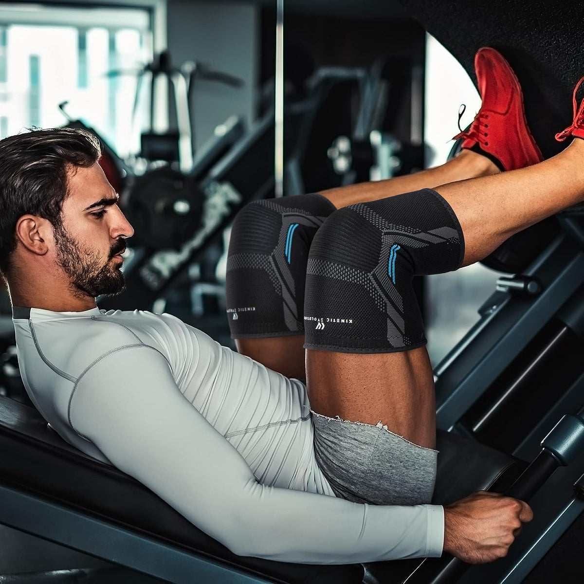 KINETIC EVOLUTION Compression Knee Support 2-Pack