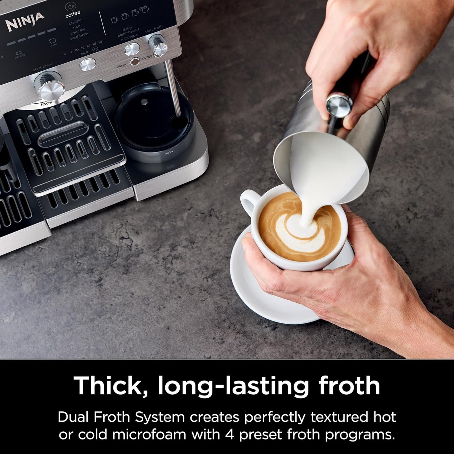 Ninja Luxe Café Premier Series Espresso & Drip Coffee Maker