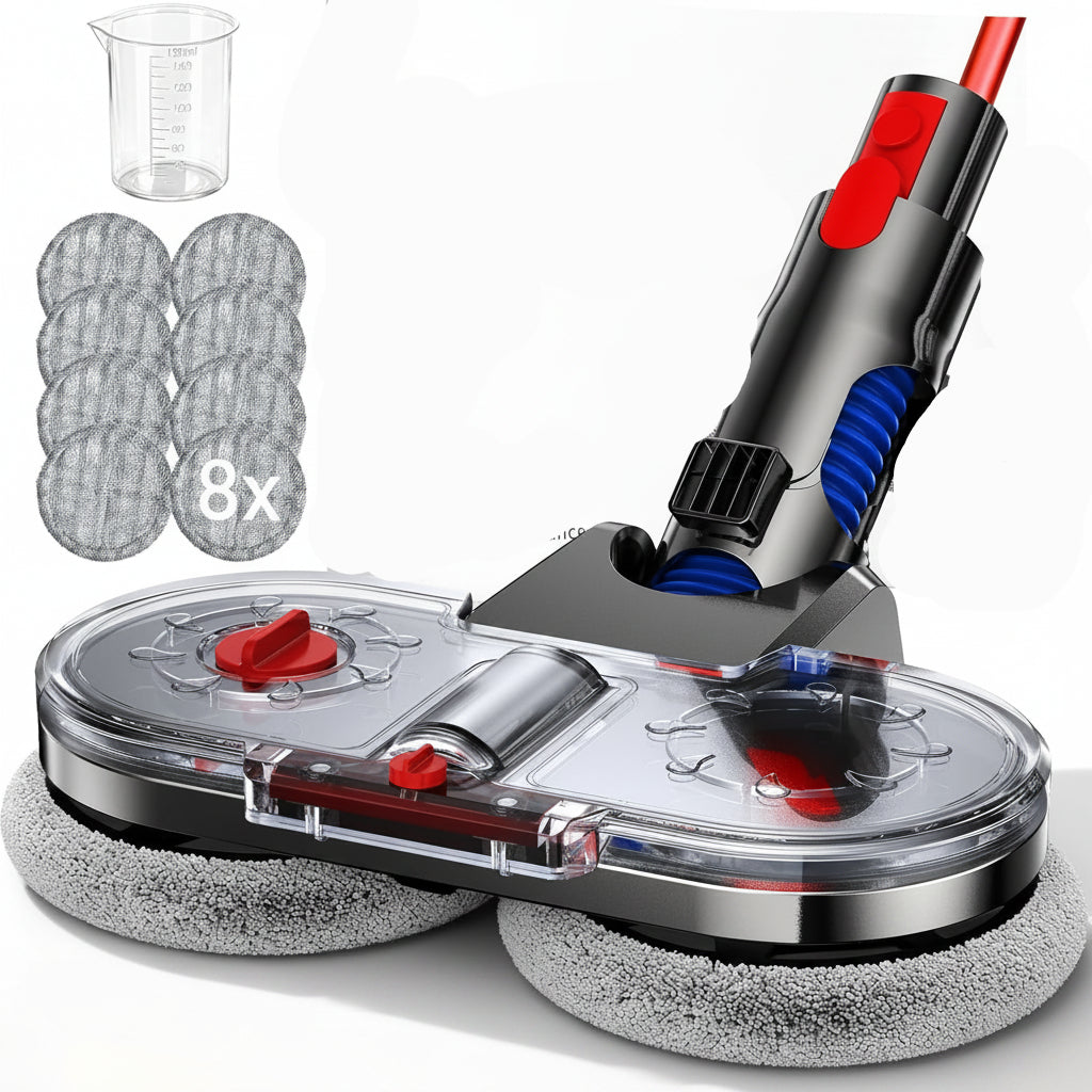 NIKYJM Mop Head for Dyson Vacuum, Removable Tank, 8 Pads