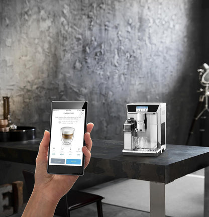 De'Longhi PrimaDonna Elite Experience ECAM656.85.MS Automatic Coffee Machine Silver