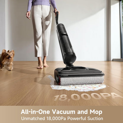 Dreame H12 Pro FlexReach Wet Dry Vacuum Cleaner 18000Pa Cordless Vacuum Mop 50Mins Runtime
