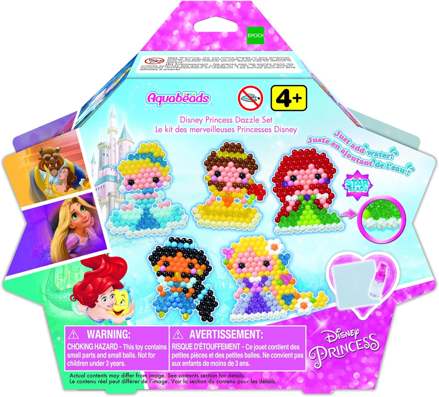 Aquabeads Disney Princess Dazzle Craft Kit with 800+ Beads