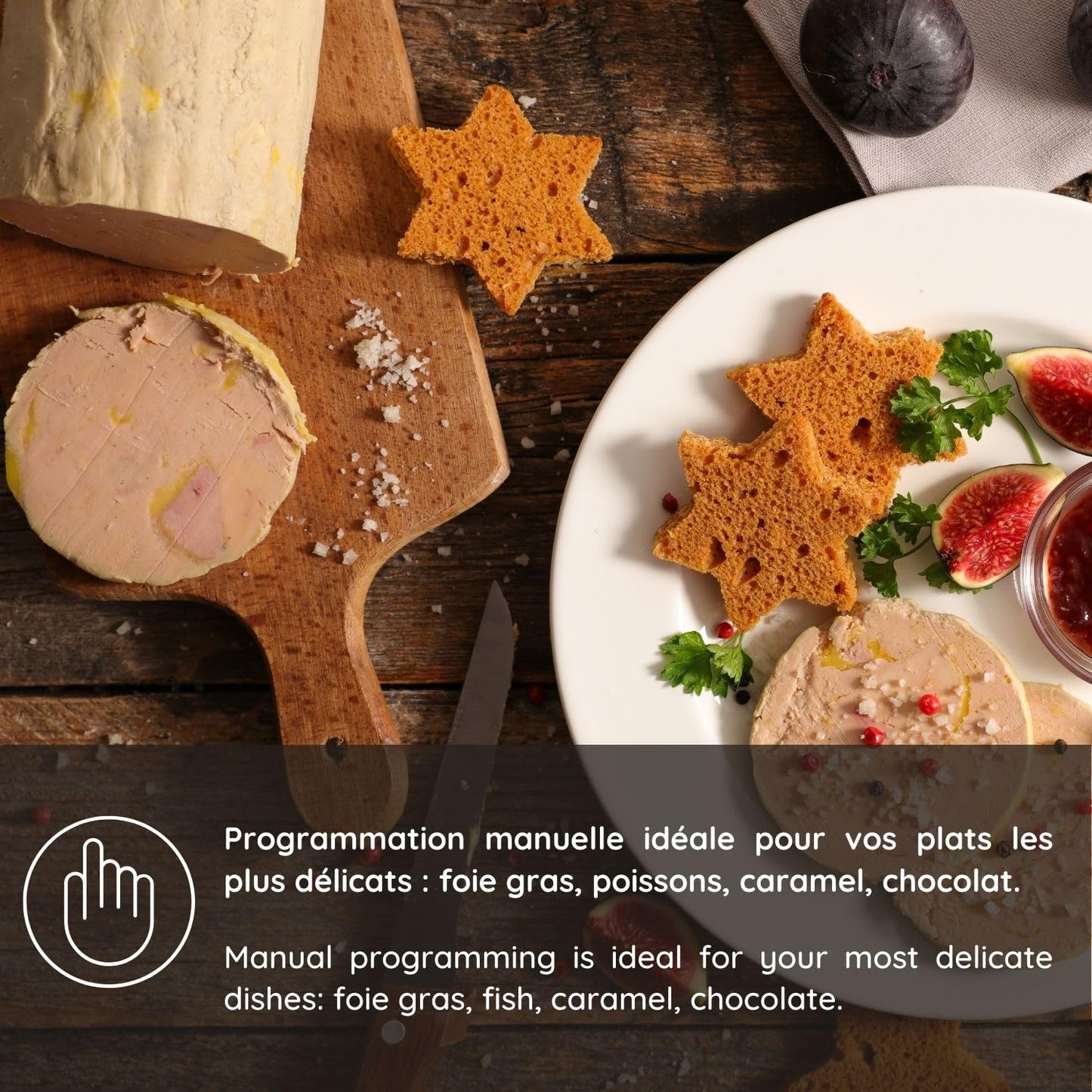 MASTRAD Thermo-Sonde M classic+ Precise Oven & Induction Cooking Thermometer