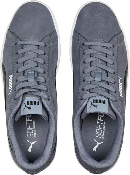 PUMA Smash 3.0 Unisex Low-Top Synthetic Leather Casual Sneakers