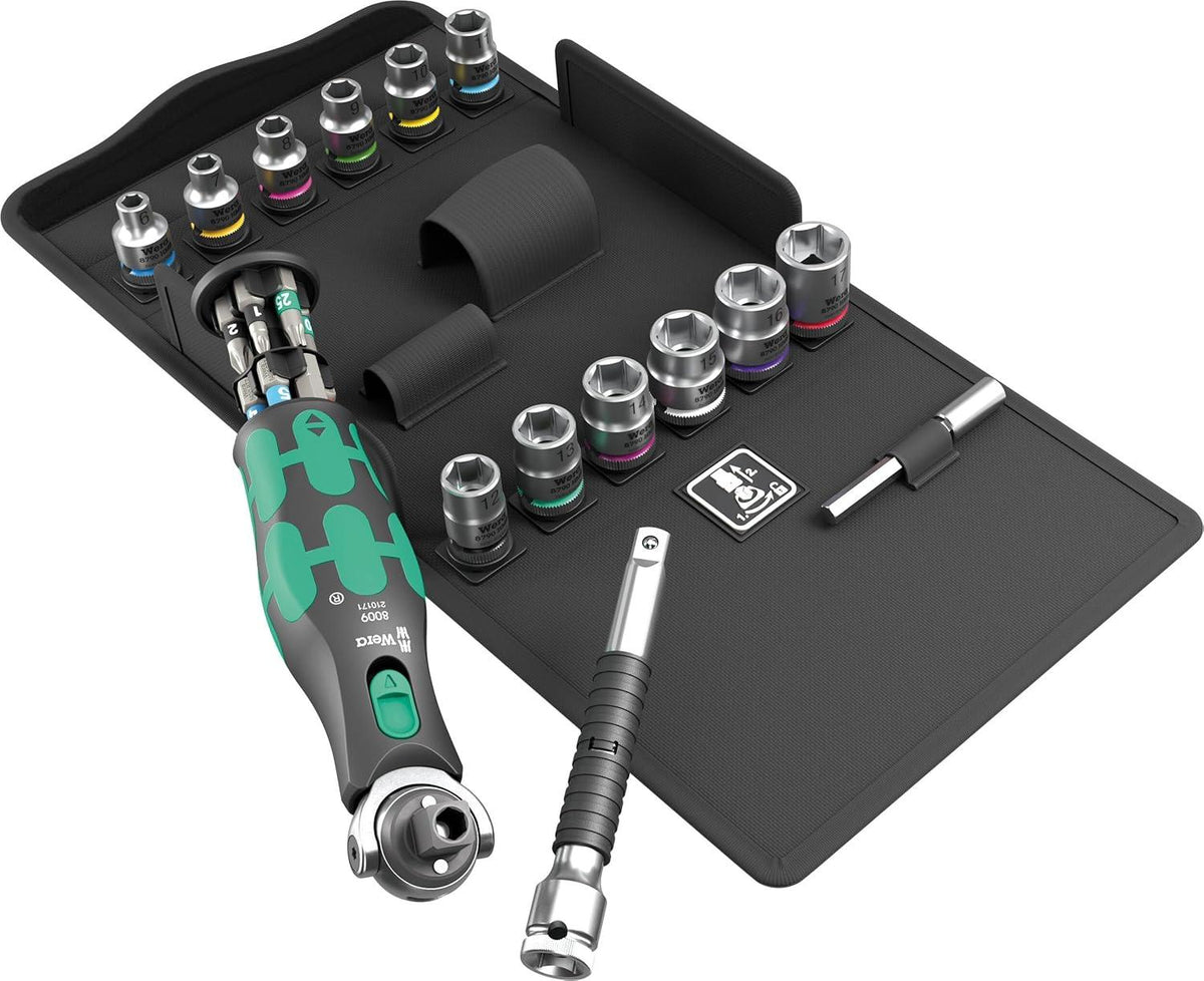 Wera Zyklop Pocket Set 3 27-Piece Ratchet Bit Kit - Gomix Brands Outlet