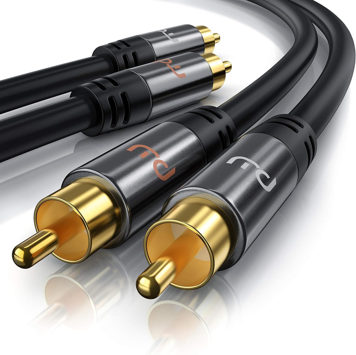 Primewire 2x RCA Male to 2x RCA Male Stereo Audio Cable