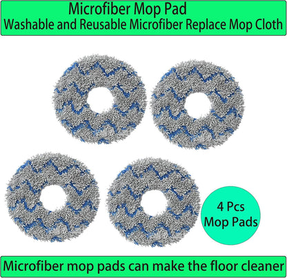YahuPase Vacuum Cleaner Accessories for Ecovacs Deebot X1 17 Pcs