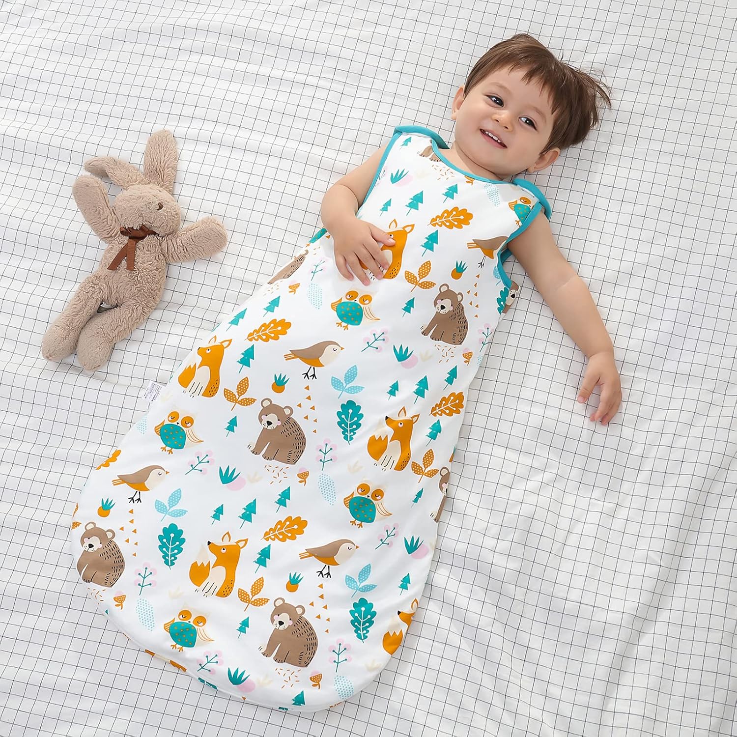 Mosebears 2.5 Tog Baby Winter Sleeping Bag – 100% Cotton
