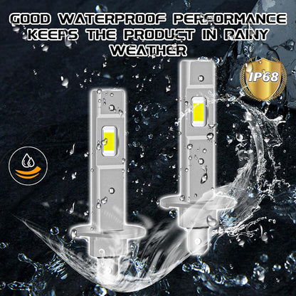 SWQS SWQS-H1ZCSLEDD02 H1 LED Fog Light Bulbs 6500K 2-Pack