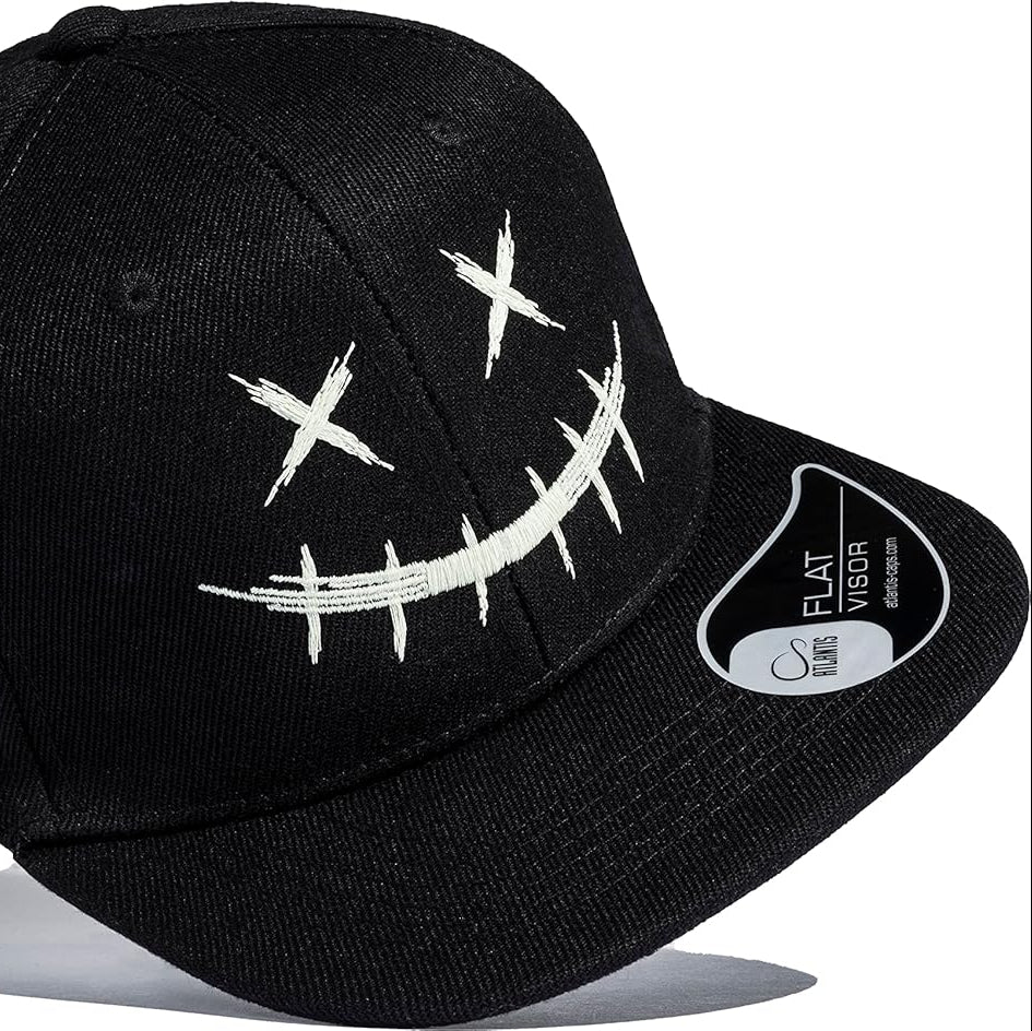 Baddery Kids Cap Scary Smile Glow-in-the-Dark Nightlight Design