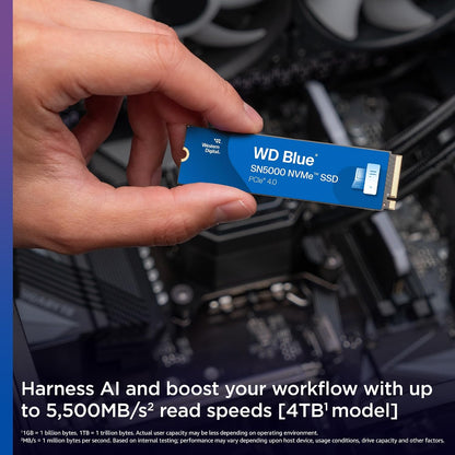 Western Digital WD Blue SN5000 NVMe Internal SSD WDS200T4B0E