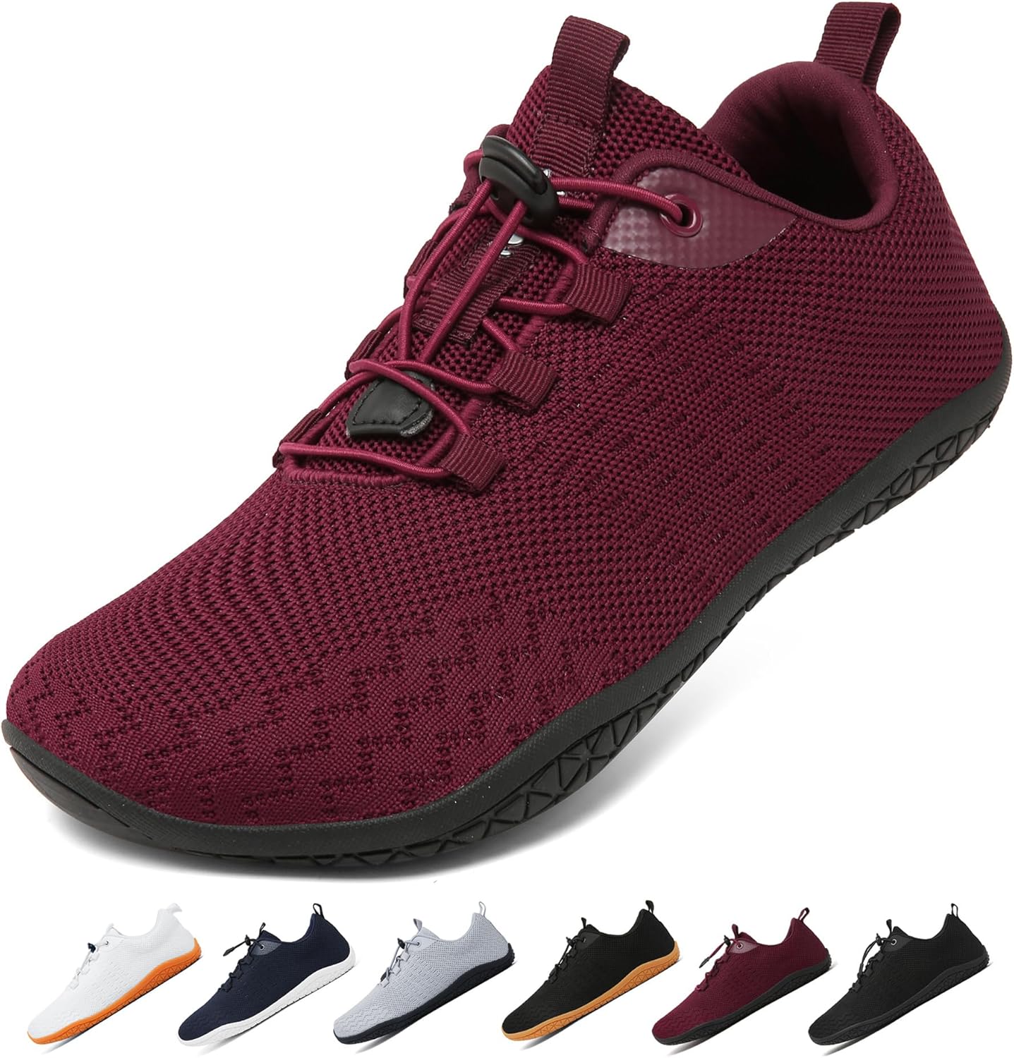 Geweo Unisex Barefoot Running Shoes – Lightweight Breathable Minimalist Design