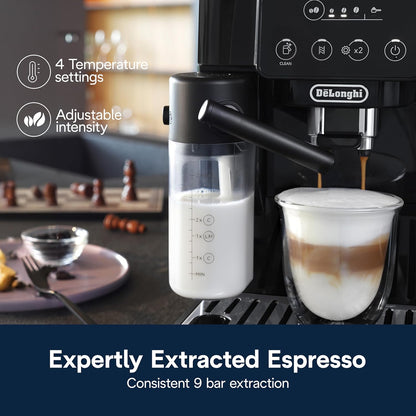 De'Longhi Magnifica Start Automatic Espresso Machine with Milk Frother