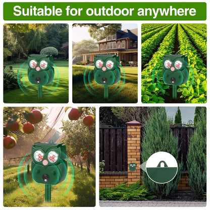 Jahy2Tech No.273-1 Solar Ultrasonic Animal Repellent