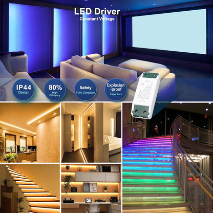 DUSKTEC DT-NC12V-30W LED Driver Transformer Power Supply Adapter