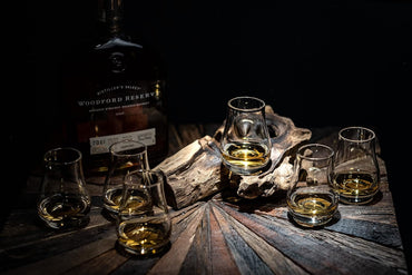 Professional Stemless 3.5oz Tulip Whiskey Tasting Glass Set of 6