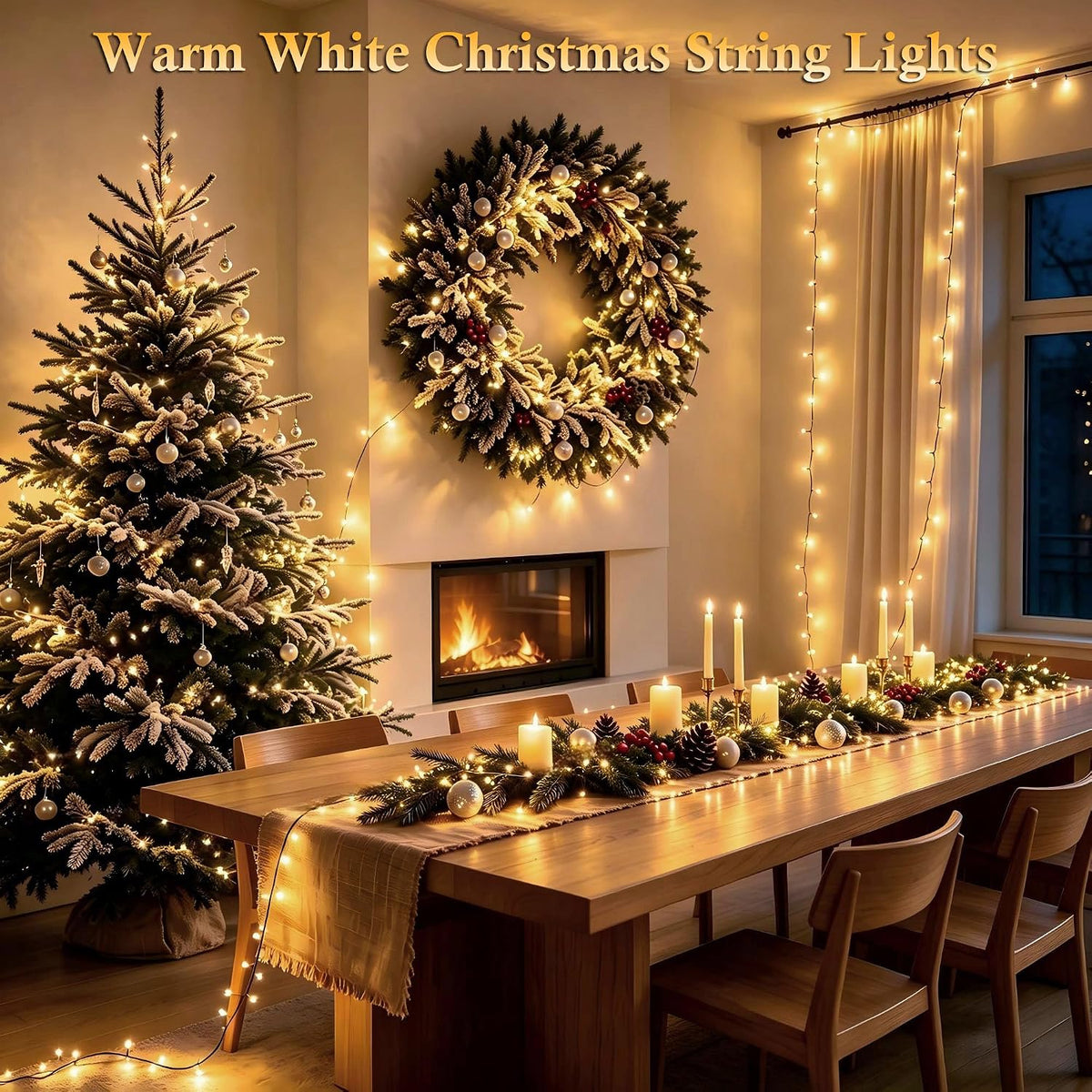YOSION YCDC30M LED String Fairy Lights