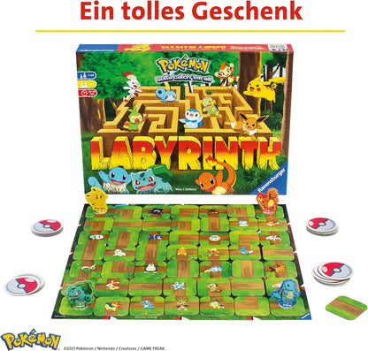 Ravensburger Pokémon Labyrinth Board Game – Family Strategy Fun