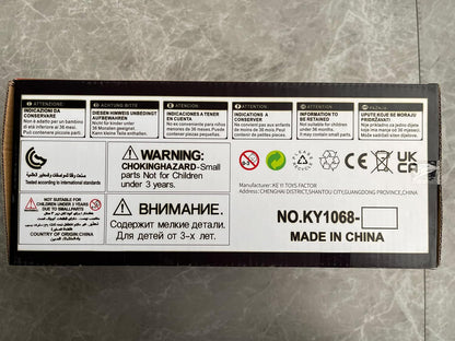HYRENEE Kids Microscope 40-1200x Zoom STEM Kit with LED Light