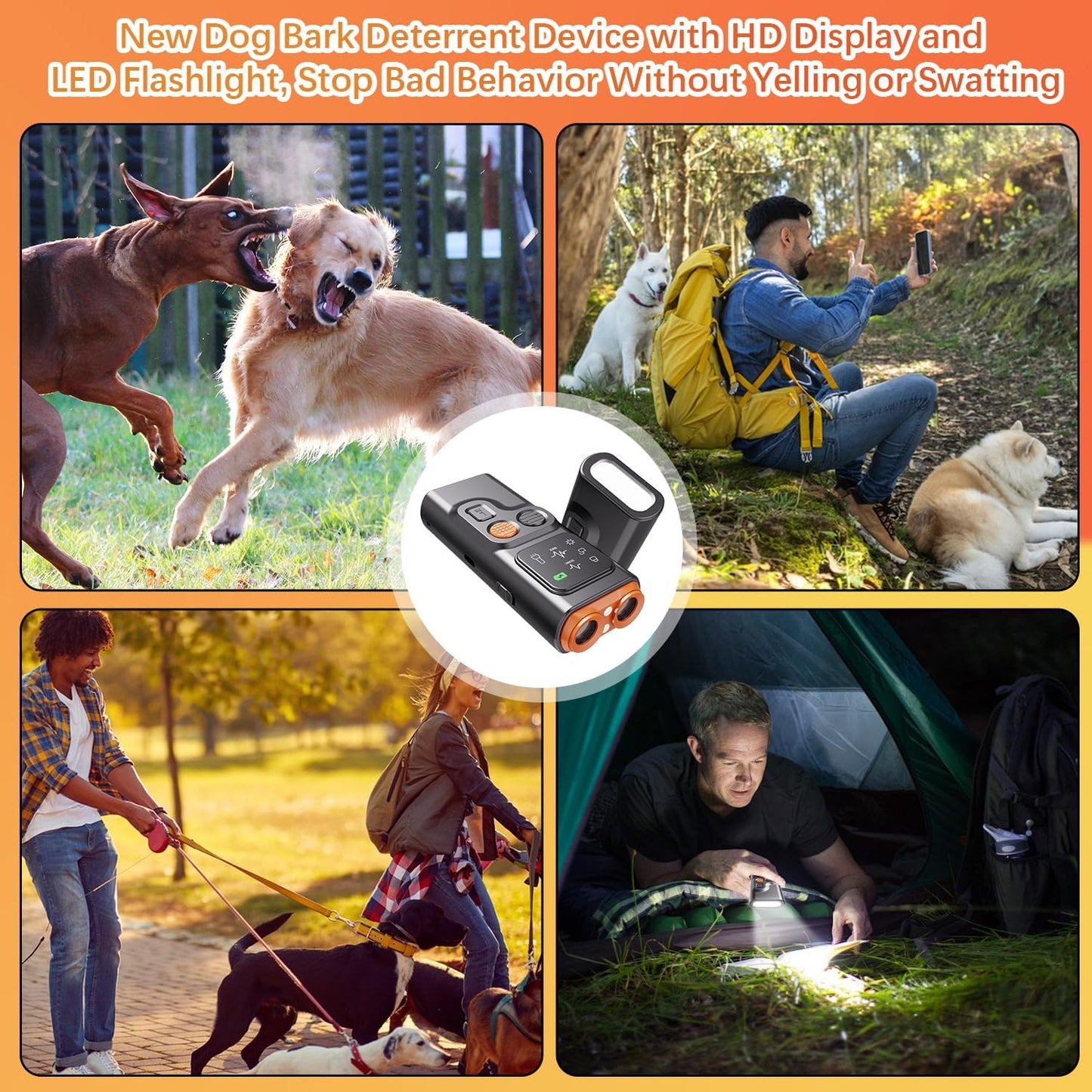 Ultrasonic Trainer Dog Trainer Dog Bark Deterrent Device