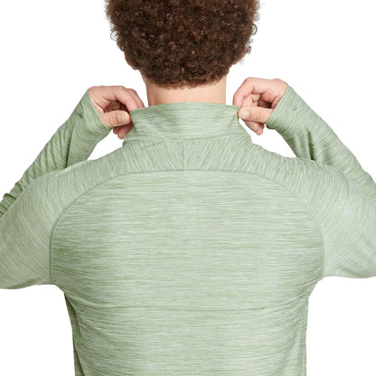 All in Motion Men's Quarter Zip Pullover Light Green Small