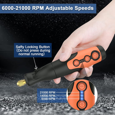Vastar 135W Cordless Rotary Tool Kit with 210 Accessories