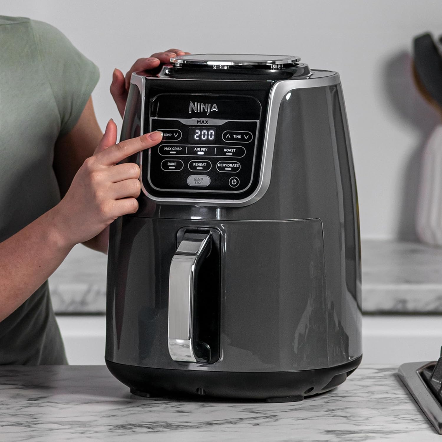 Ninja AF160EU 5.2L Family-Sized Air Fryer with 6 Functions