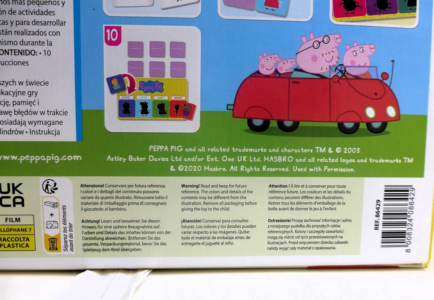 Lisciani Multi-Coloured Educational Game: Logic, Memory & Imagination Development