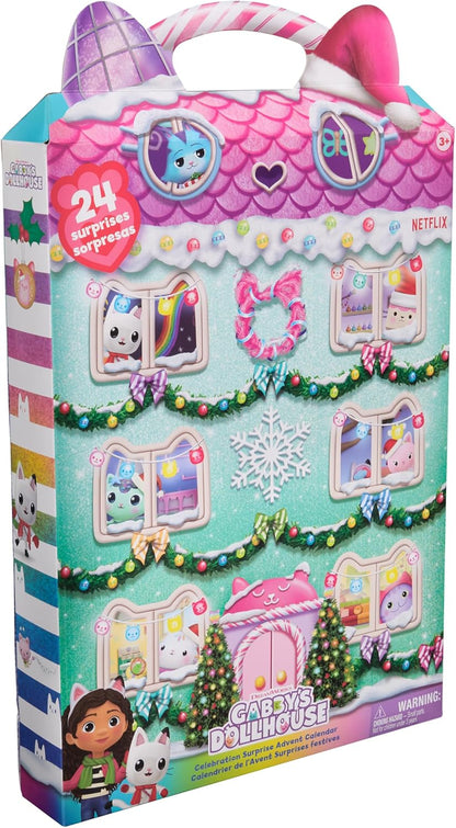 Gabby's Dollhouse Party Advent Calendar – 24 Holiday Surprises for Kids