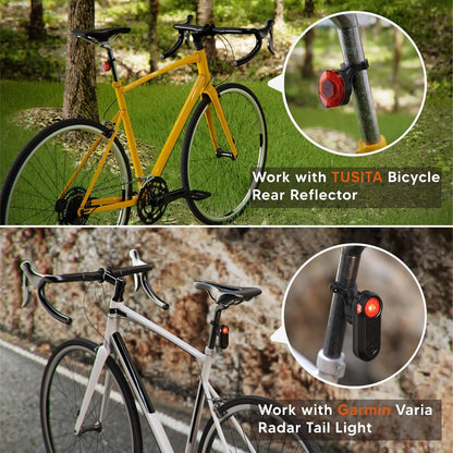 TUSITA Hidden Airtag Seatpost Mount for Garmin Varia