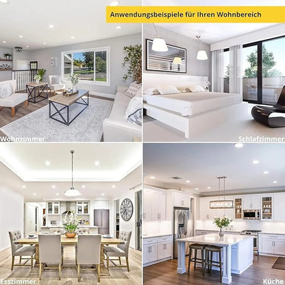 Sweet-LED IP44 Aluminium Recessed Spotlight Frame - Gomix Brands Outlet