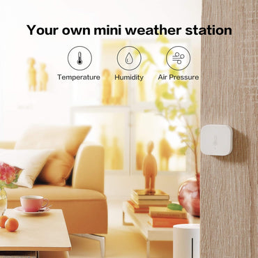 Aqara Zigbee Temperature and Humidity Sensor 1 Pack Thermometer Hygrometer Wireless for Home Automation Remote Monitoring