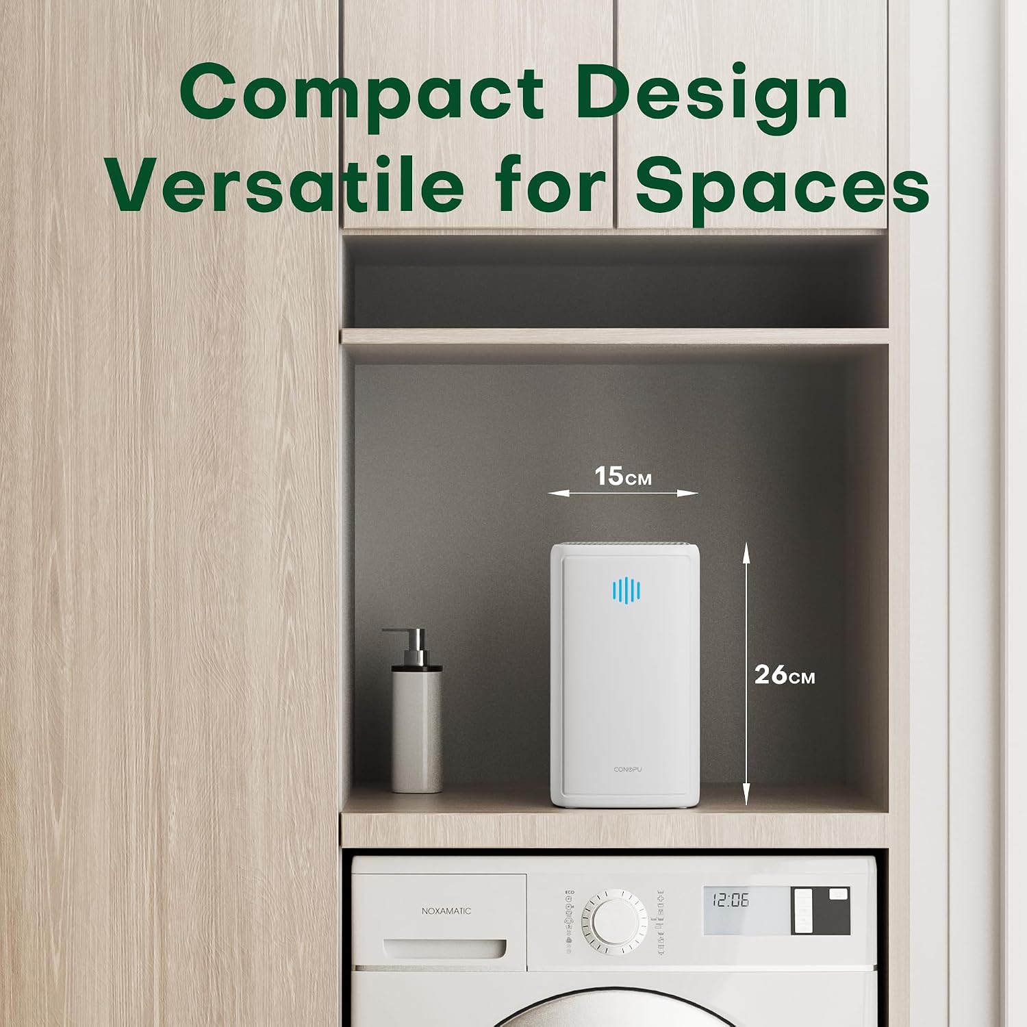 CONOPU DH-CS14 Dehumidifier 1100ml Quiet Portable for 20m²